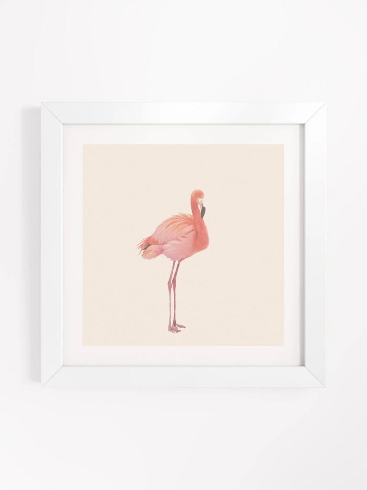 Elegant Flamingo Framed Matte Poster product image (3)