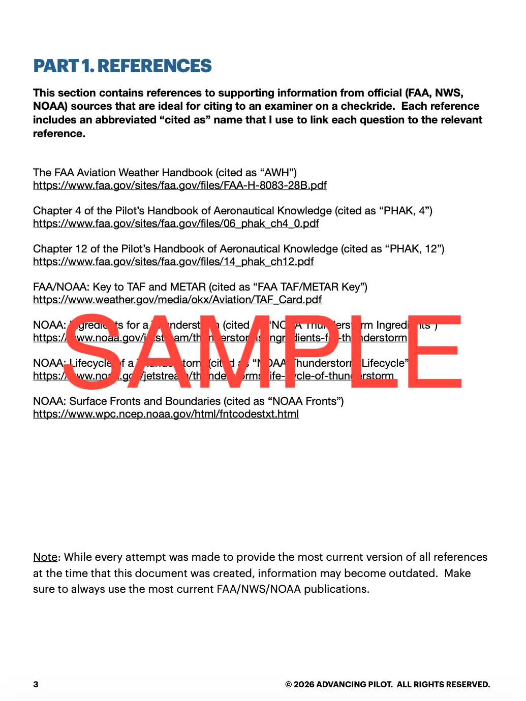 Pilot's Essential Weather Review: Audio + PDF product image (2)