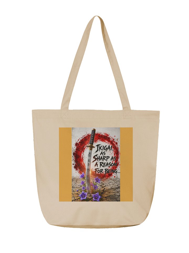 Ikigai — Organic Cotton Tote product image (2)
