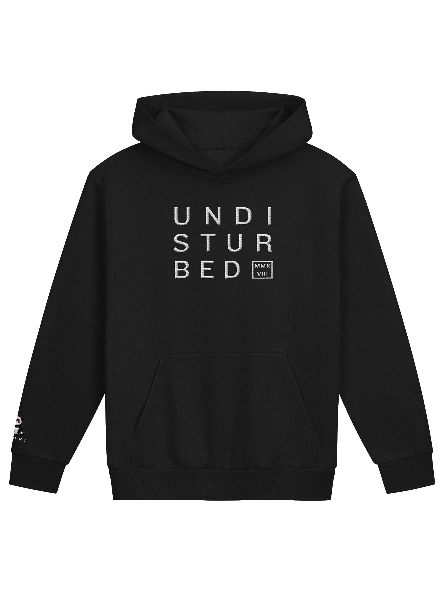 FRACTURED HEAVYWEIGHT HOODIE // OBSIDIAN product image (1)
