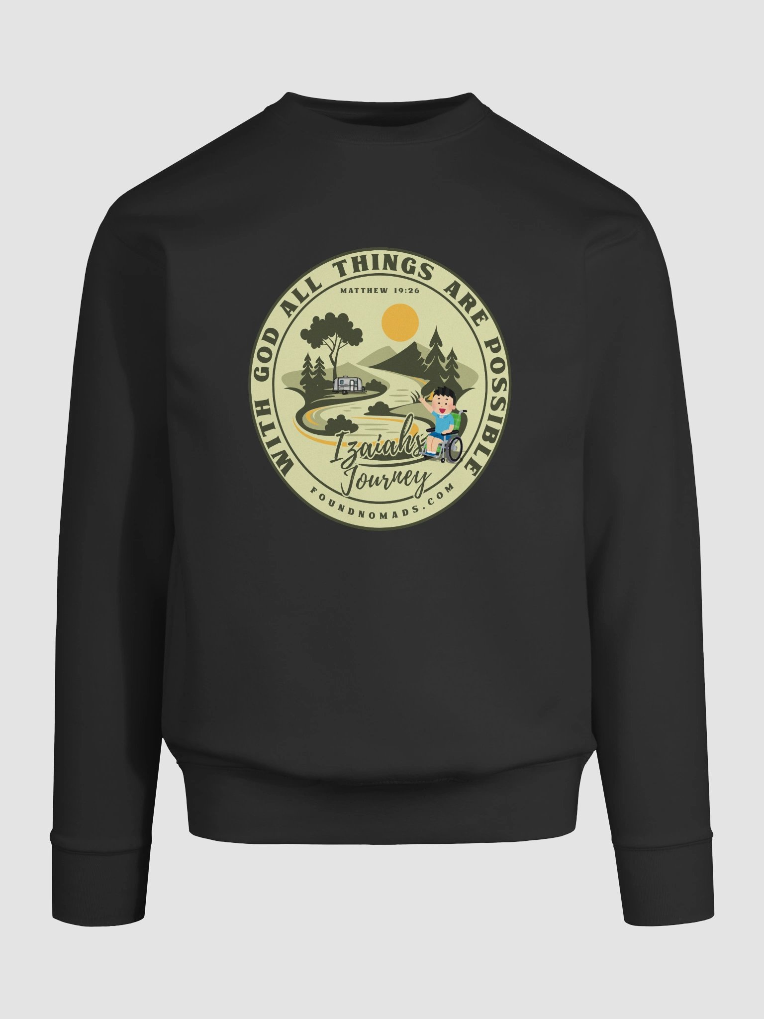 Izaiah’s Journey Crewneck Sweatshirt 2 product image (9)