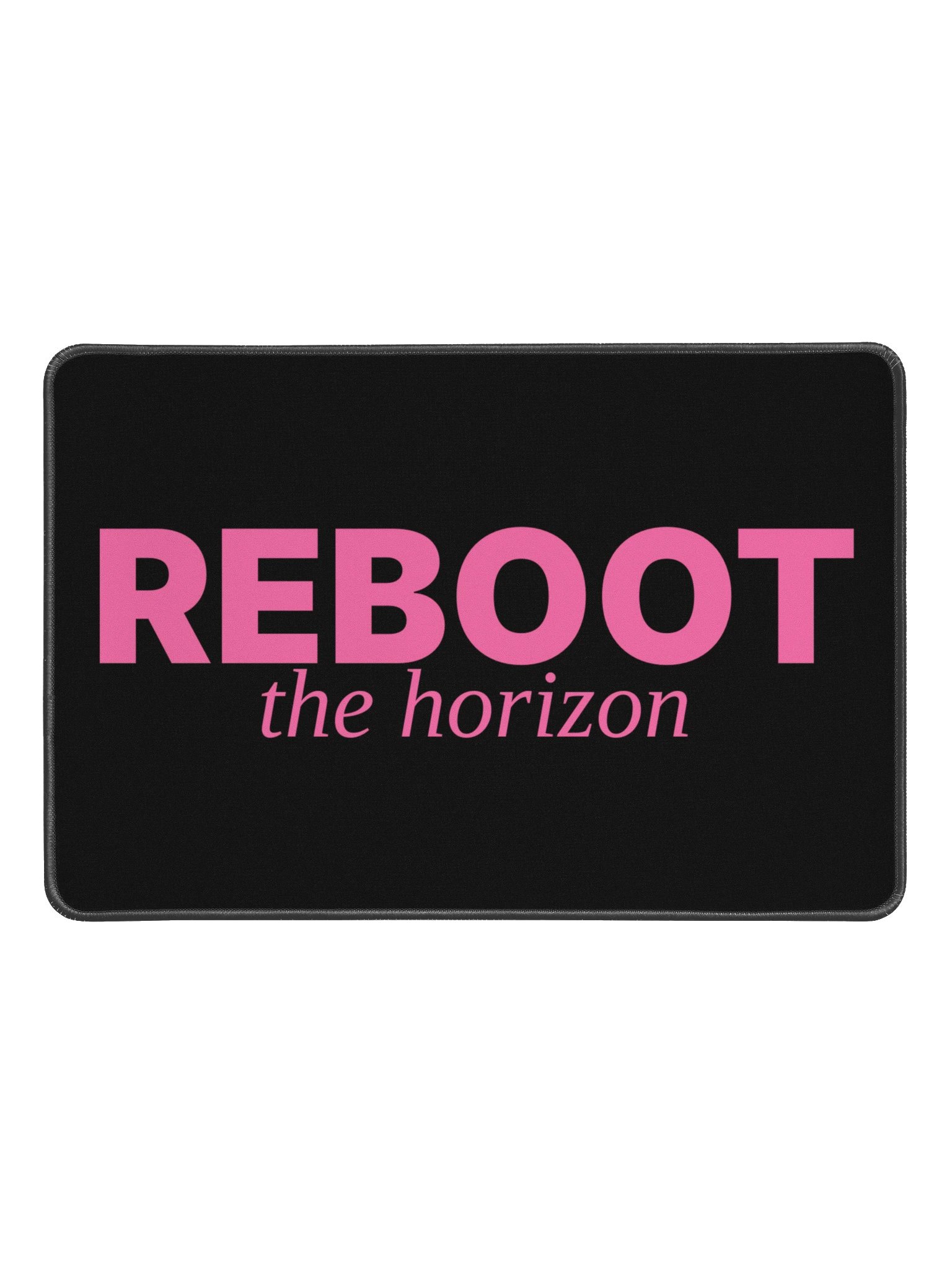 No ShopCo Reboot the Horizon Desk Mat - Pink product image (1)