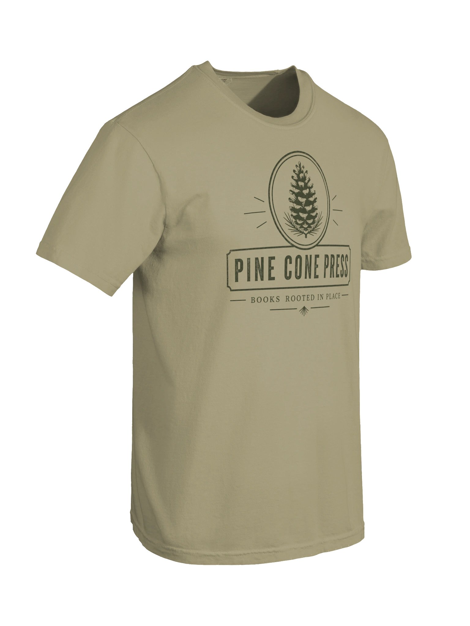 Pine Cone Press “Books Rooted in Place” Tee product image (15)