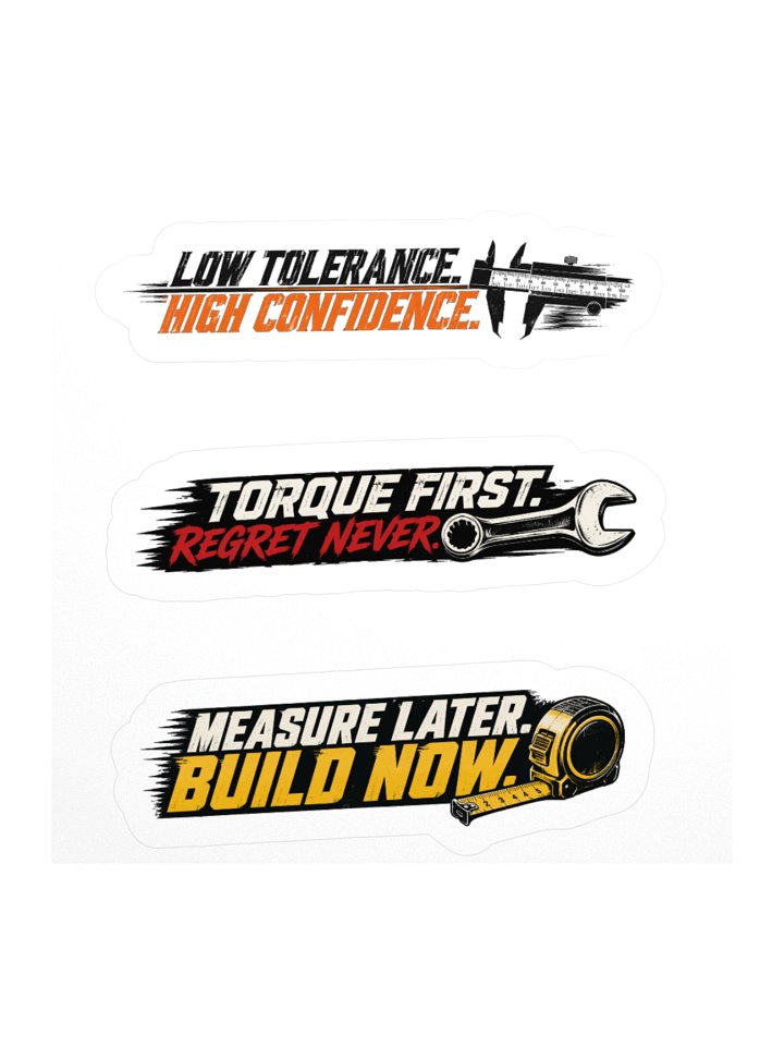 Low Tolerance Sticker Pack product image (2)