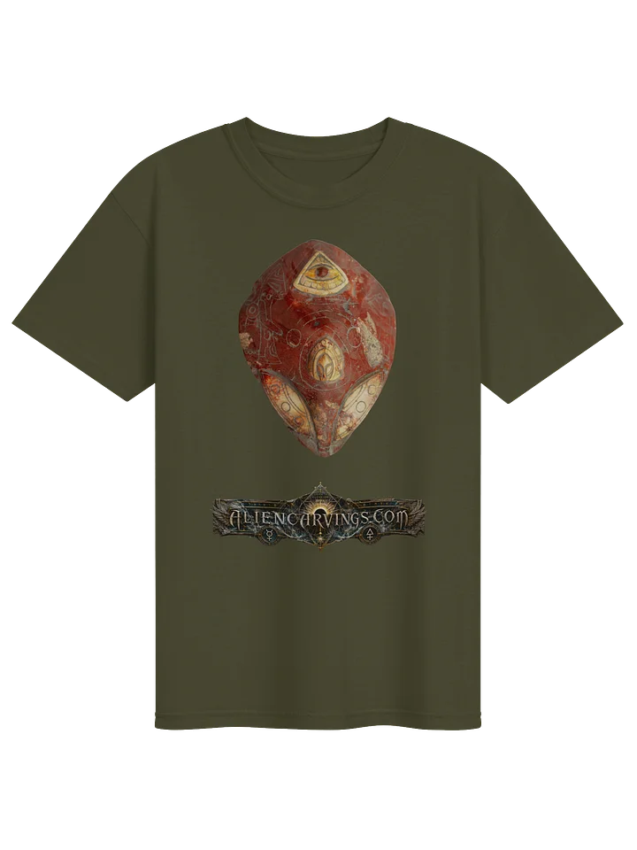 Aliencarvings.com Cinnabar UFO Dome T-Shirt product image (1)