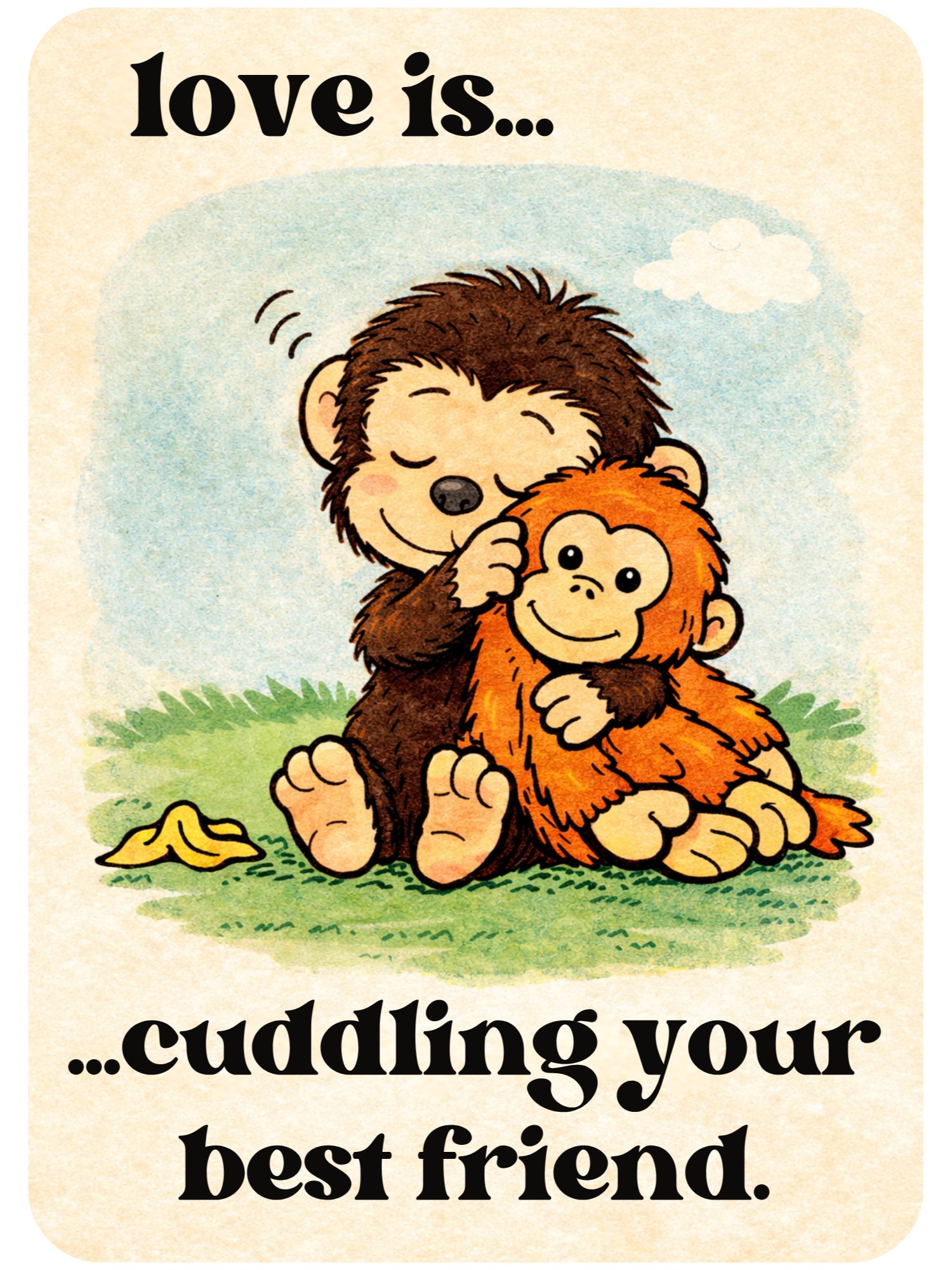 LOVE IS... PUNCH MONKEY - TEE product image (28)