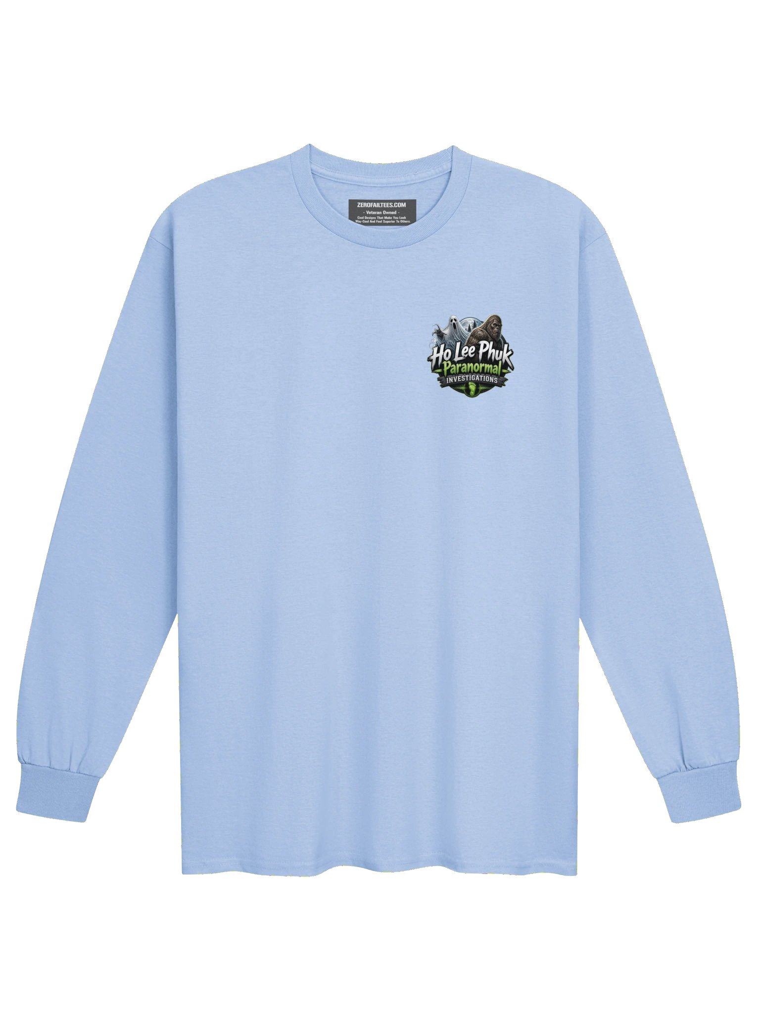 Ho Lee Phuk Paranormal Investigations Cotton Long Sleeve T-Shirt product image (13)