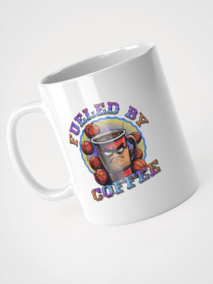 Fueled by Coffee Basketball Mug product image (2)