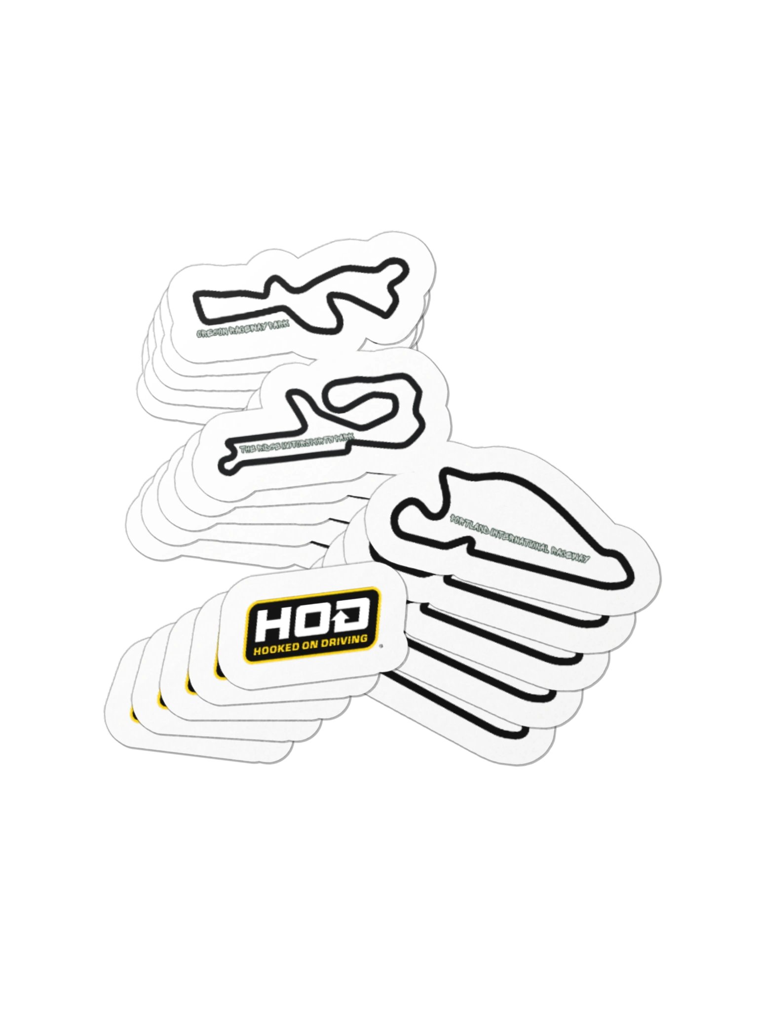Pacific Northwest Region Track Day Sticker Pack product image (10)