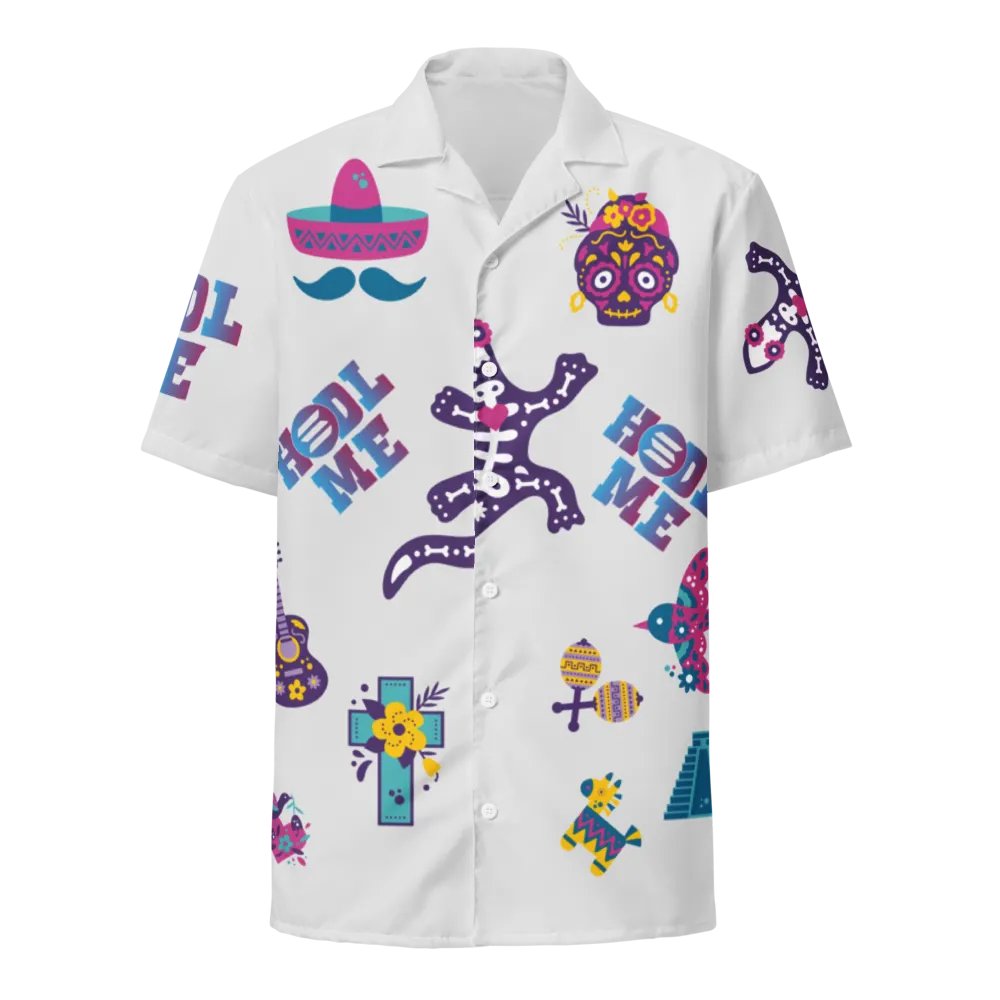 Fiesta Mexicana Solana Men's Hawaiian Shirt product image (1)