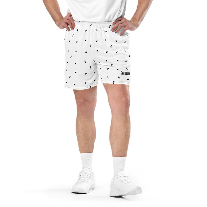 LAF Recycled Mesh Shorts (White) product image (1)