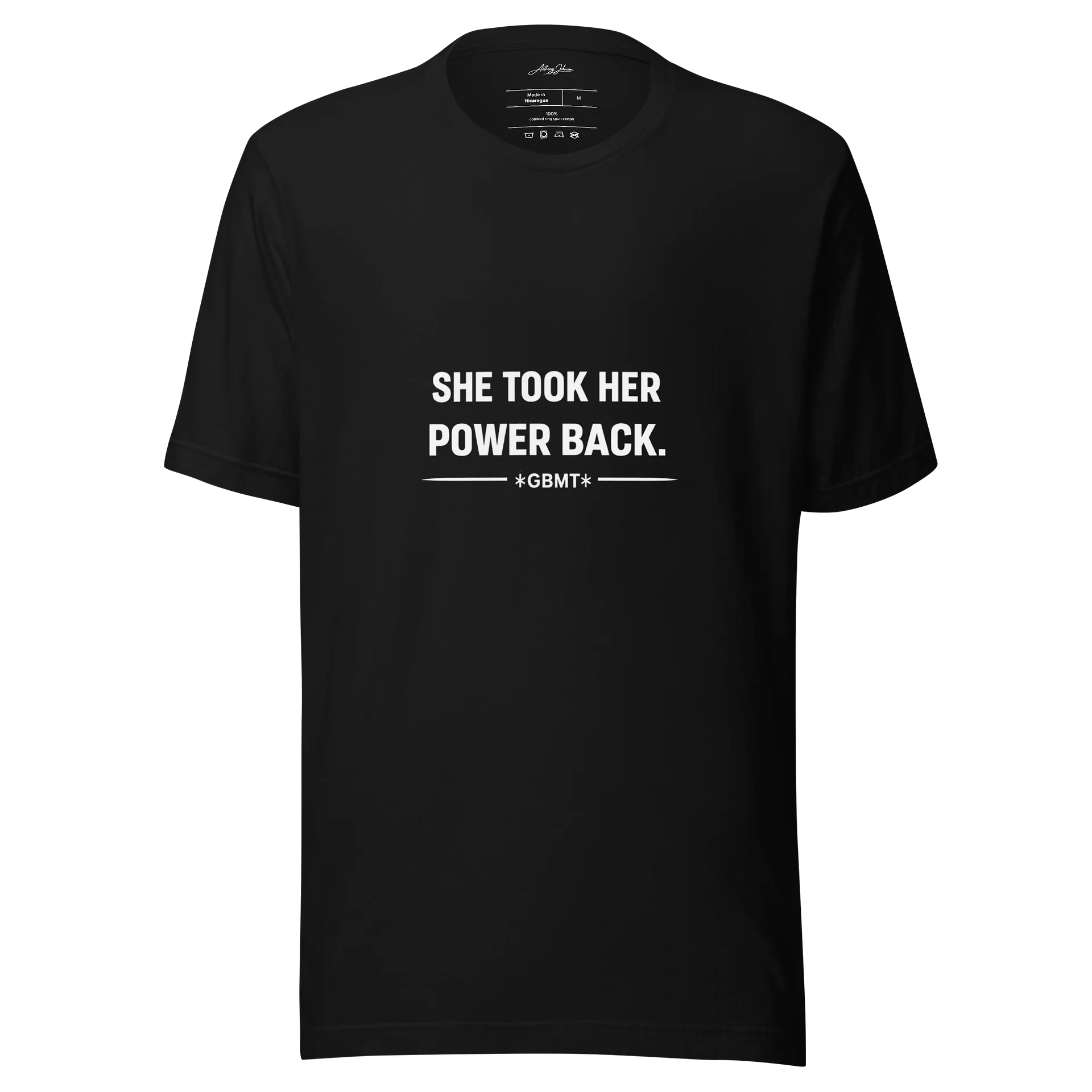 🏷️ TITLE She Took Her Power Back Tee – Women’s Empowerment Shirt | GBMT product image (1)