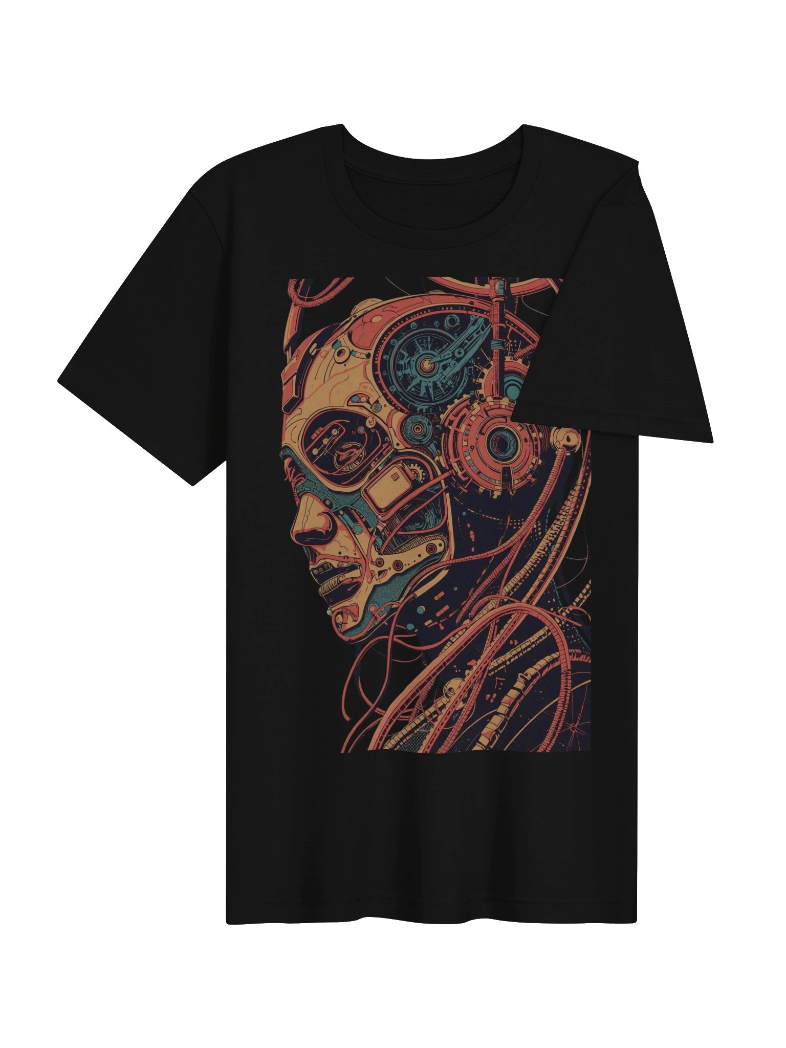 Cybernetic Profile Lightweight T-Shirt product image (7)