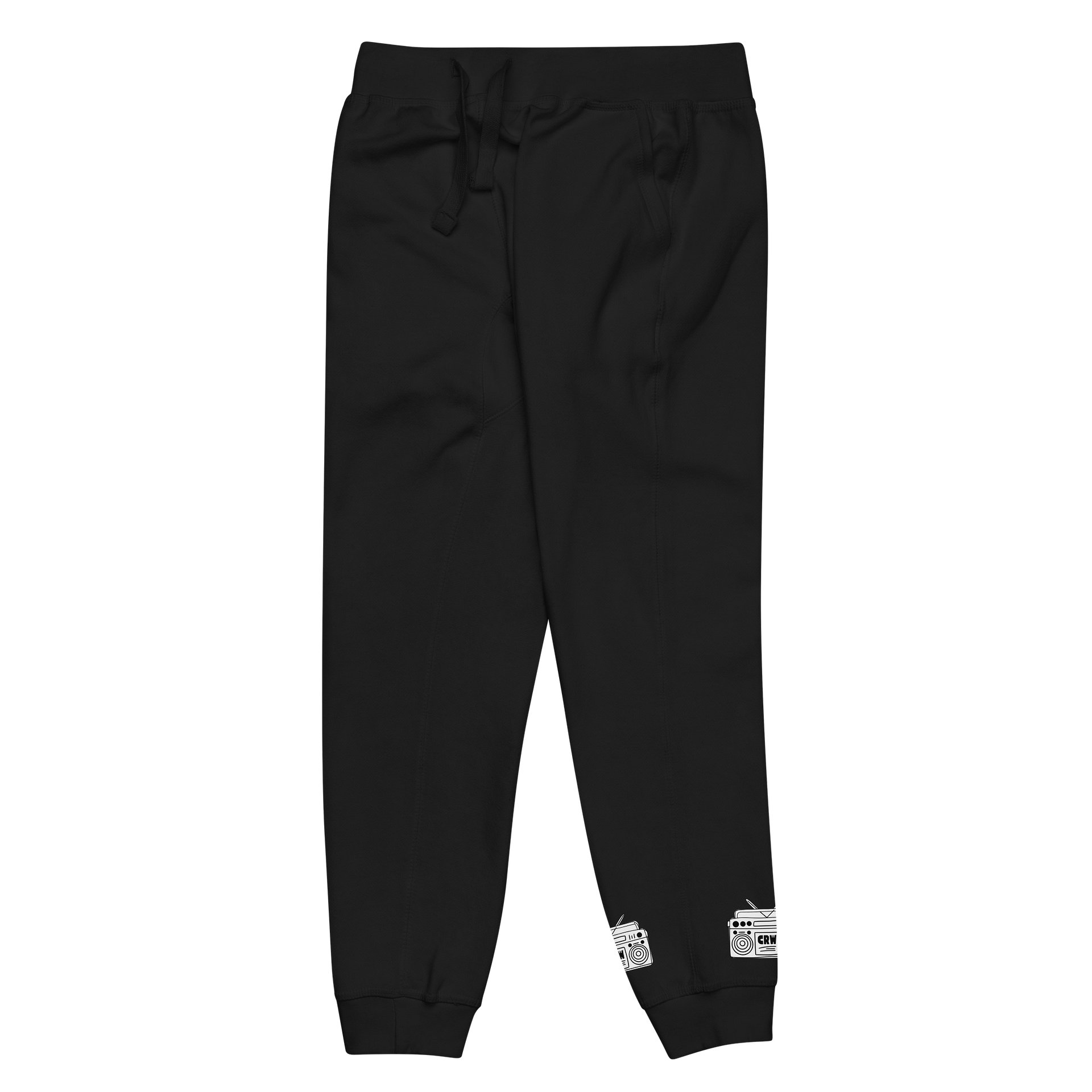 The "Boombox" Slim-Fit Joggers - Retro 90s Graphic Training Pants product image (2)