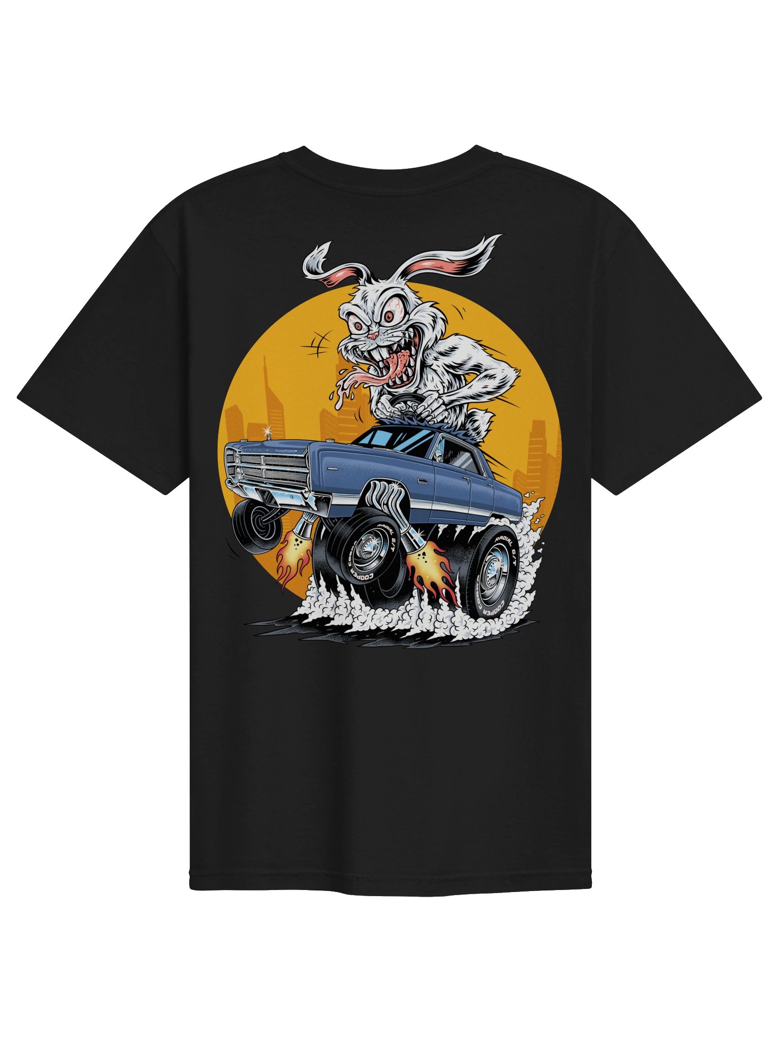 Diamond "Bunny Fink" T-Shirt (Back Design) product image (2)