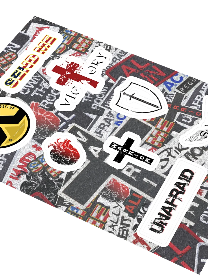 UNAFRAID Sticker Sheet: Defend Your Style product image (2)