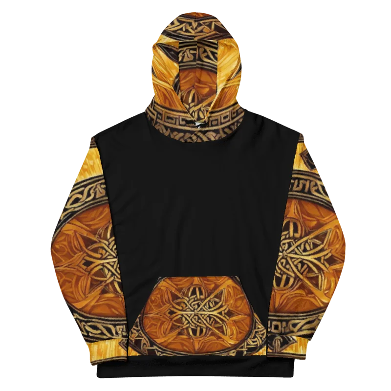 Black & Gold Symbology Hoodie product image (8)