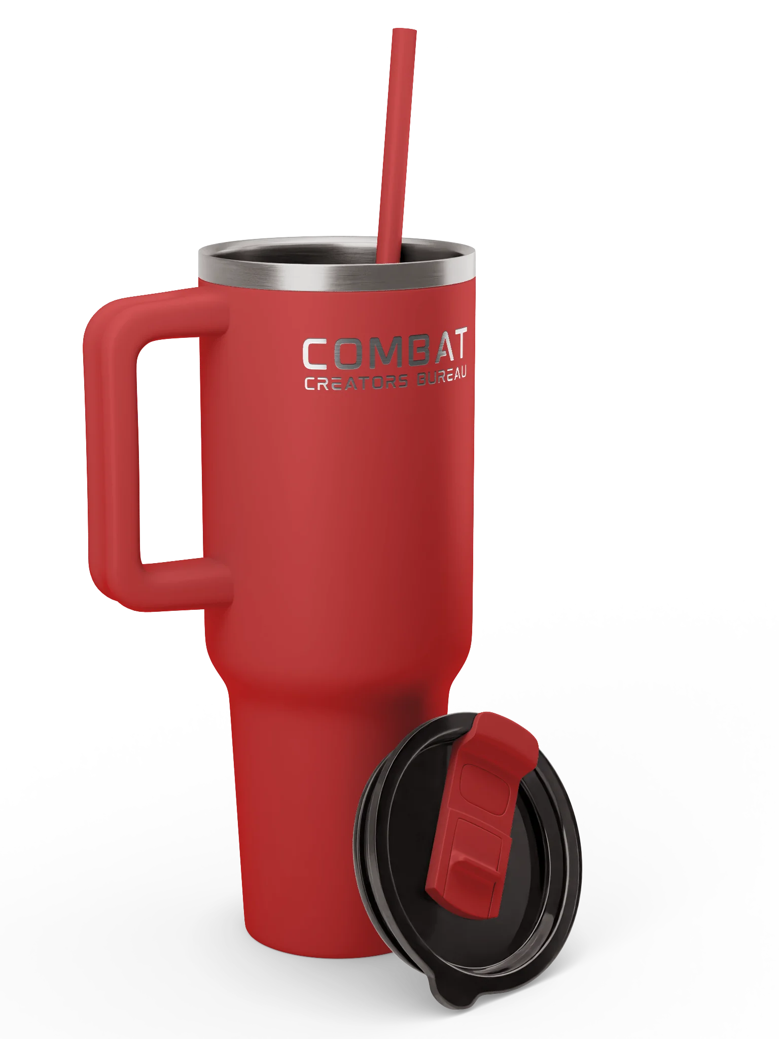 Combat Creators Bureau Pinnacle 40oz Travel Tumbler With Straw product image (7)