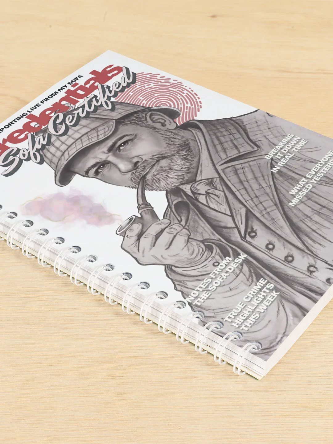 Sofa Certified Detective Notebook product image (6)