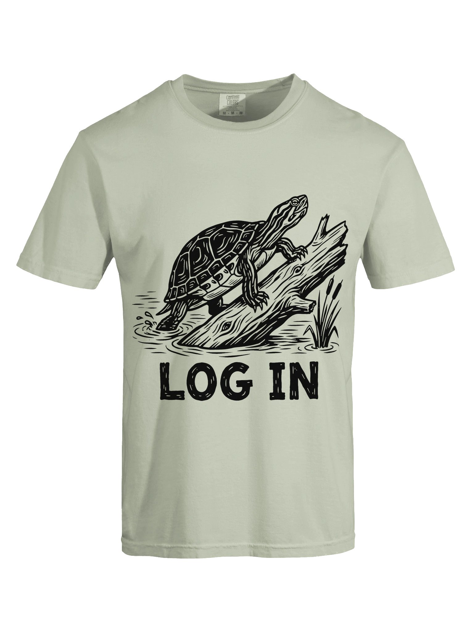 Log In, Log Out Turtle Tee product image (9)