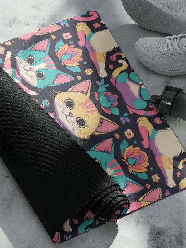 Feline Zen Yoga Mat product image (3)