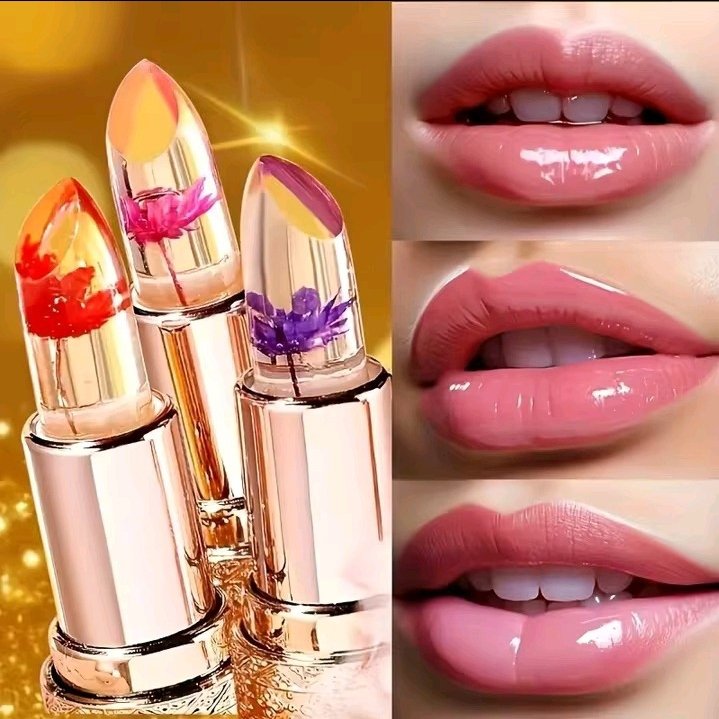 3pcs Color-Changing Jelly Lipstick Set| Moisturizing, Long-Lasting Lip Glow product image (1)