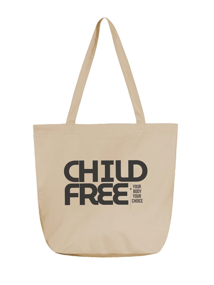 Childfree. Tote bag product image (1)