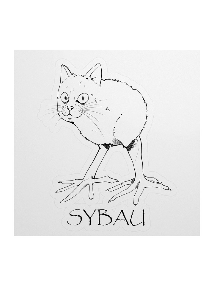 darn! (KISS CUT STICKER) product image (1)
