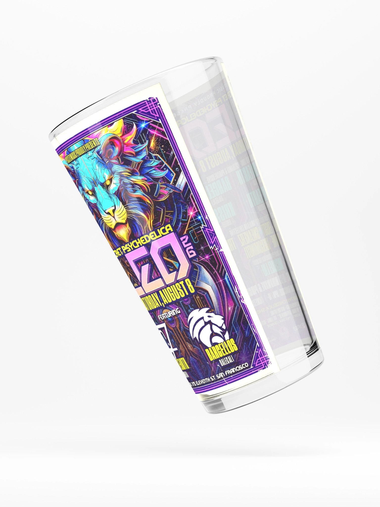 Leo 2026 Shaker Pint Glass product image (3)