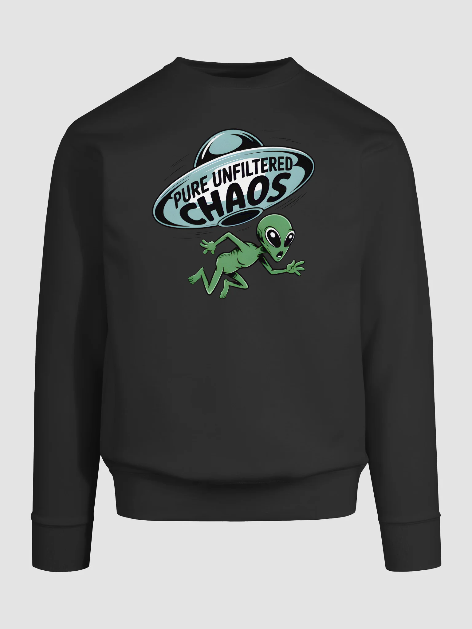 Pure Unfiltered Chaos - Alien Abduction Hoodie product image (9)