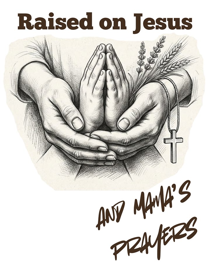 "Raised on Jesus & Mama’s Prayers" Christian 20oz Travel Tumbler product image (2)