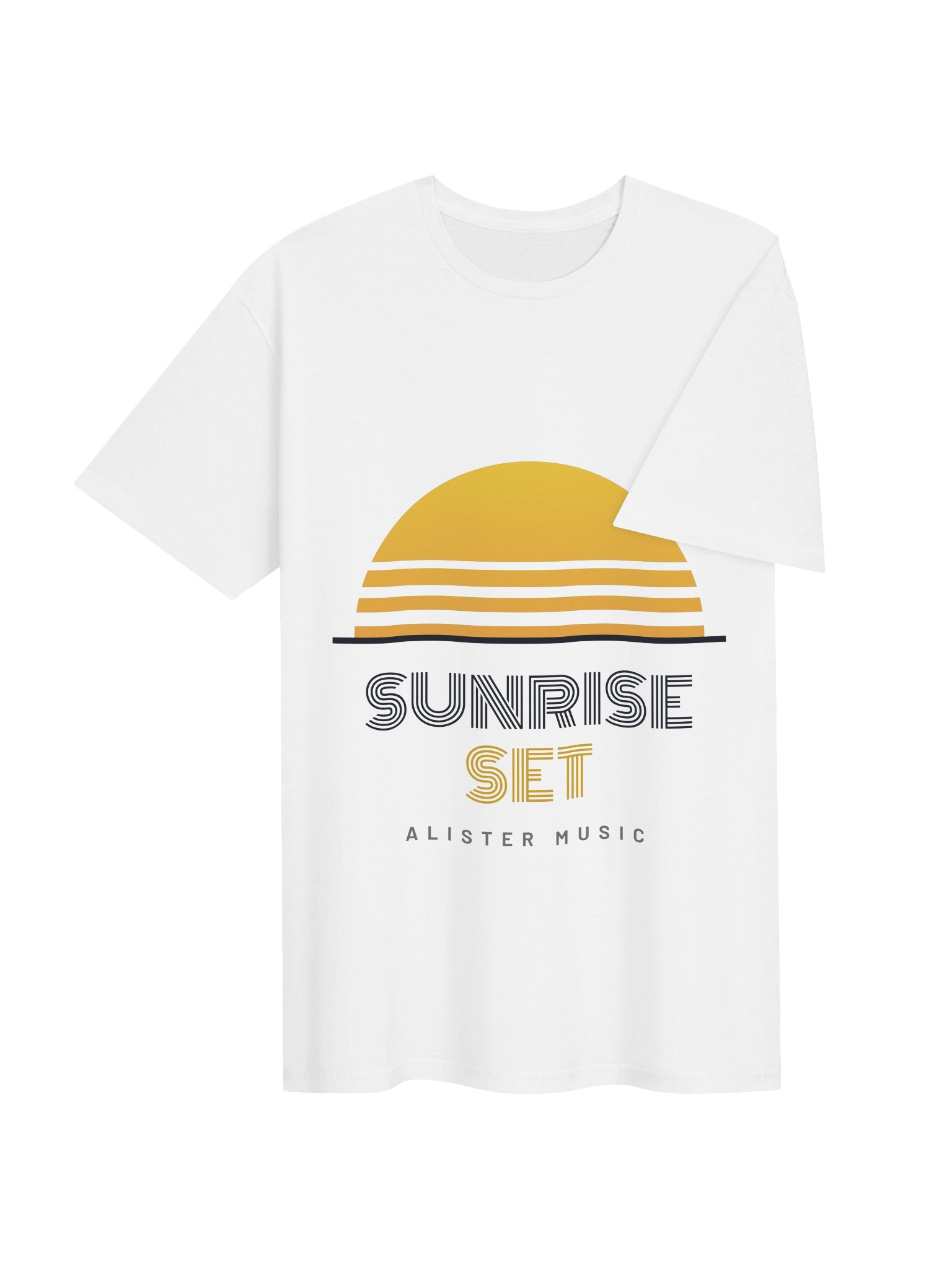 Sunrise Set Tee (Retro, White) product image (4)