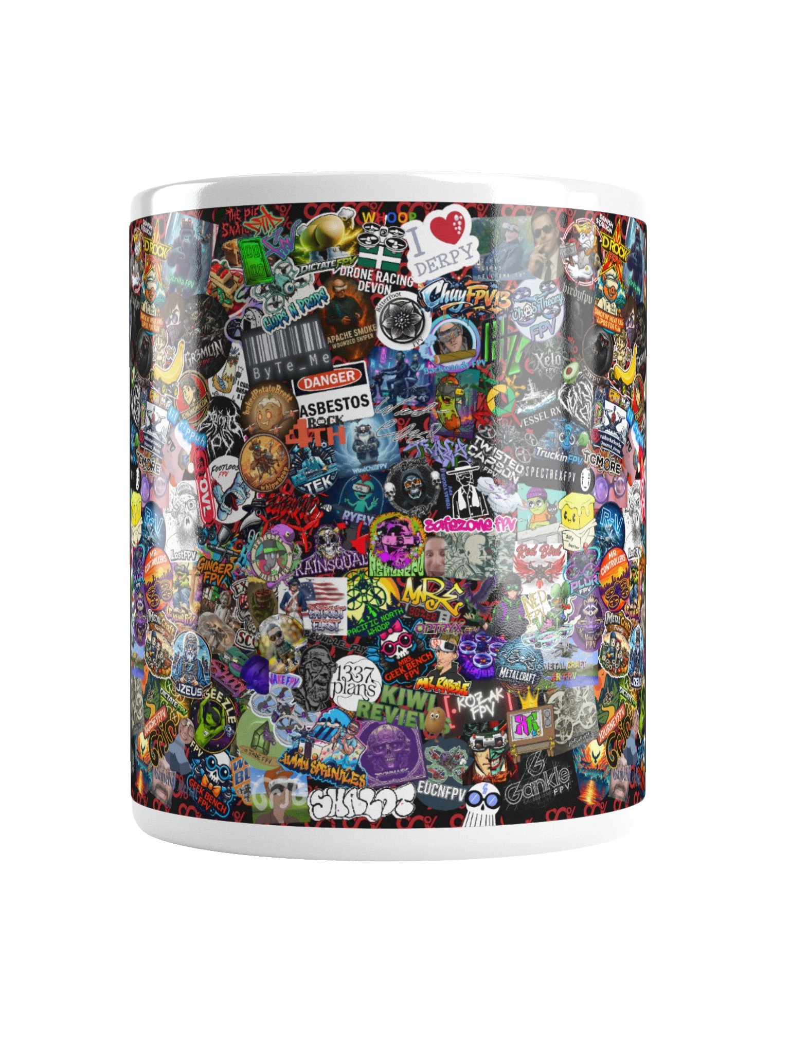 2026 Sticker Bomb Mug (White) product image (6)