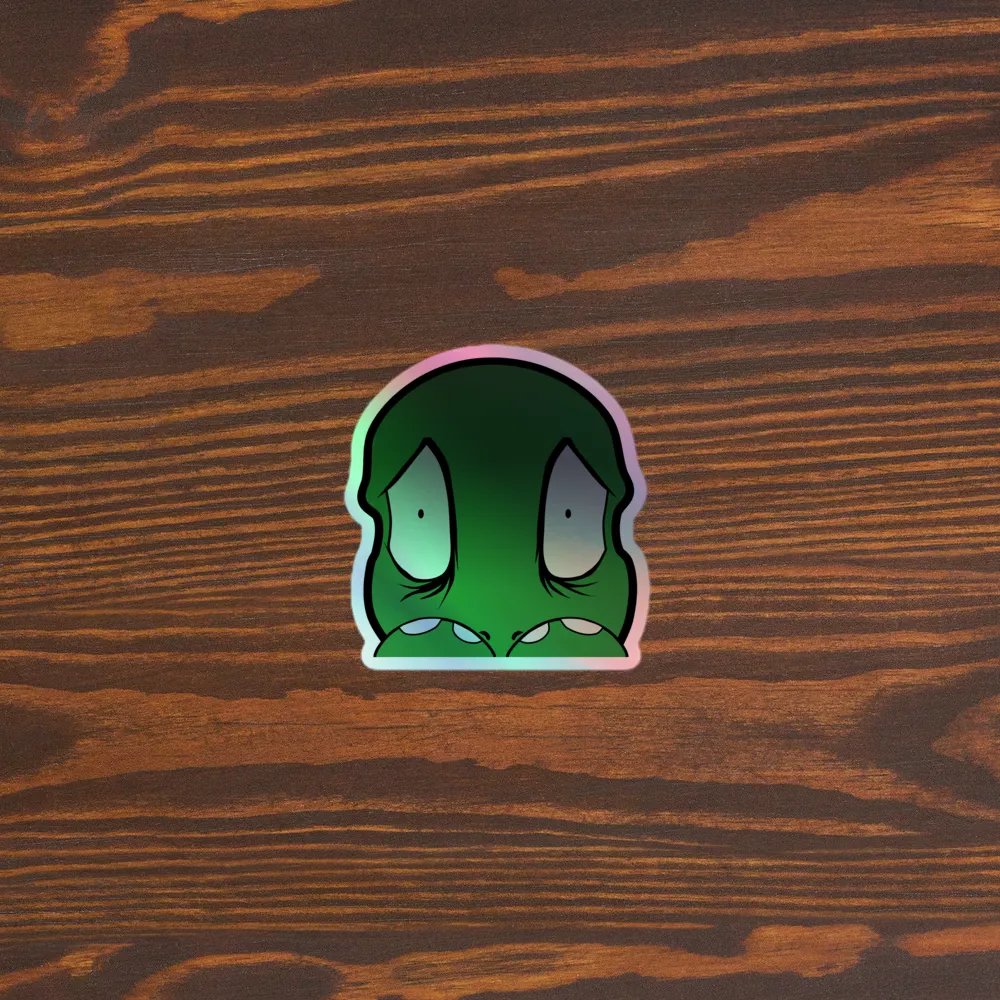 Vella Scared Holo Sticker product image (5)