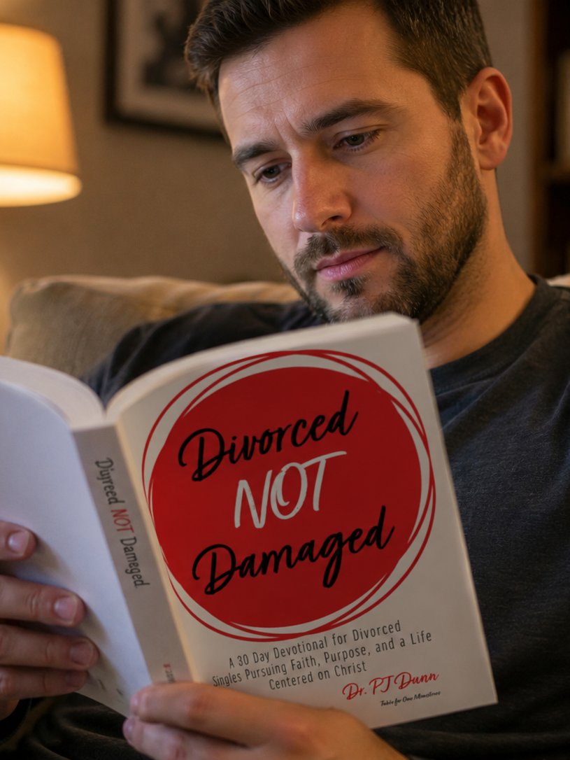 Divorced Not Damaged: A 30 Day Devotional for Divorced Singles Pursuing Faith, Purpose, and a Life Centered on Christ product image (1)