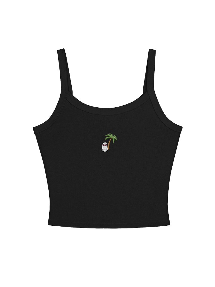 summerween beach ghostie embroidered tank top product image (2)