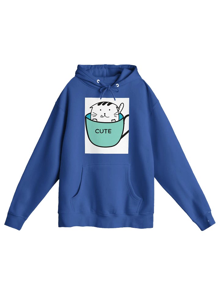 Cute Critter in a Cup Cartoon Hoodie product image (1)