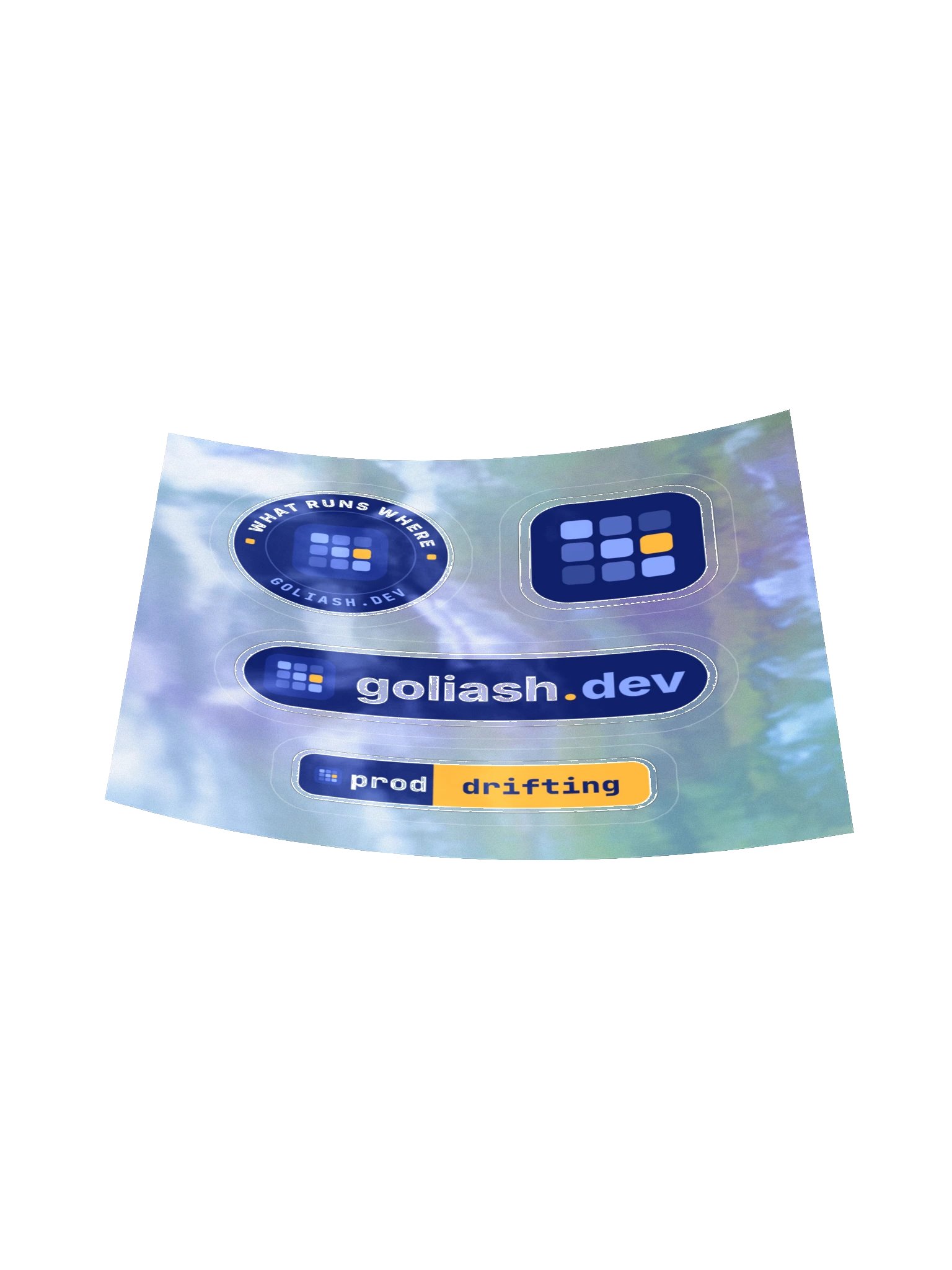 Goliash Holographic Sticker Sheet product image (6)