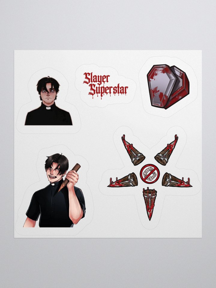 Slayer Superstar Stickers product image (1)