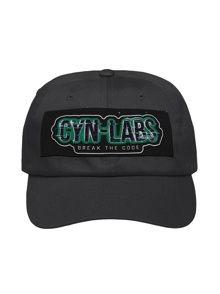 Glitch Effect Classic Dad Hat - Break the Code Collection product image (1)