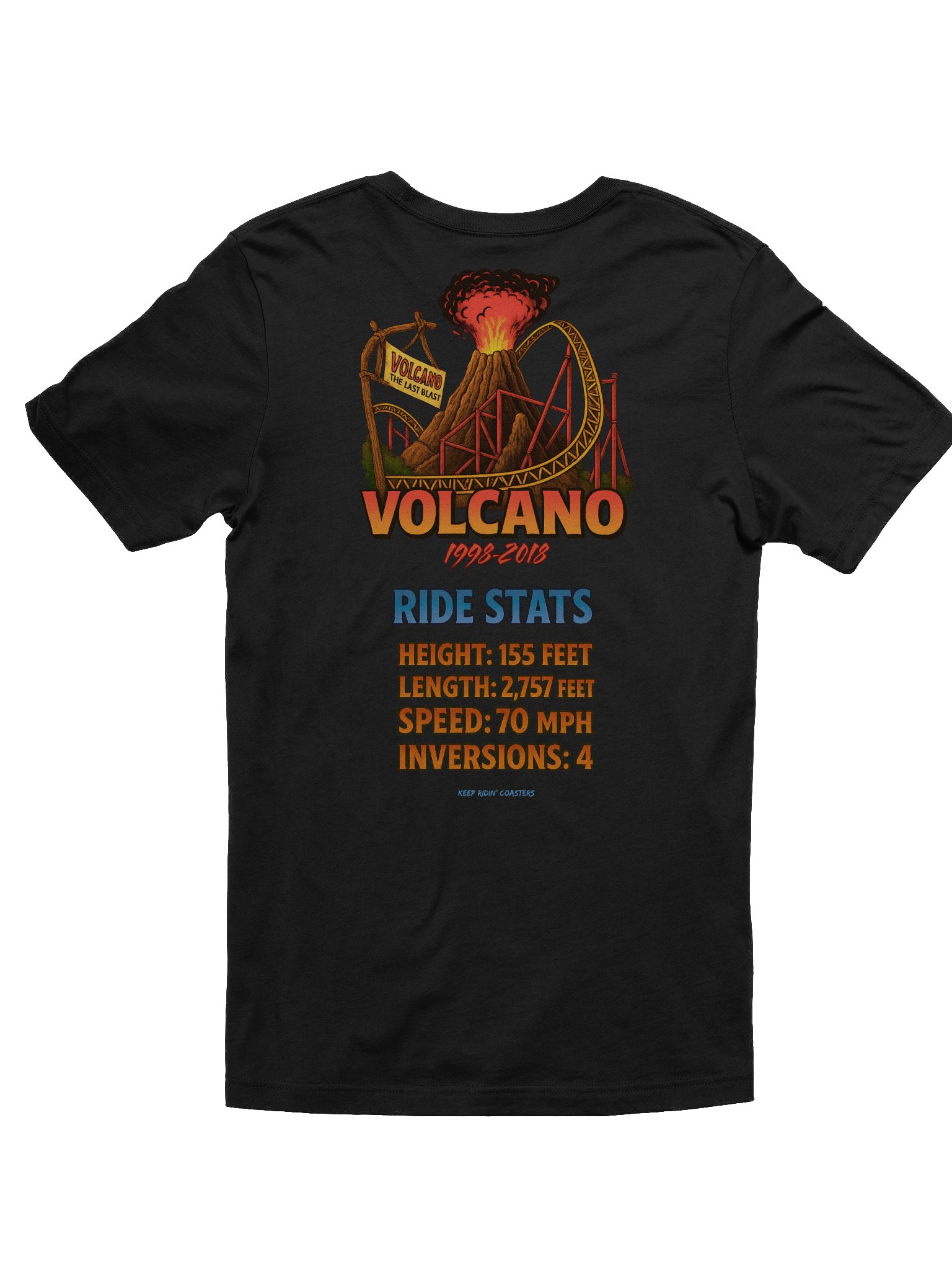 Volcano - The Blast Coaster Tee product image (2)
