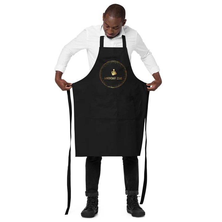 Golden Dreidel Emblem Apron product image (2)