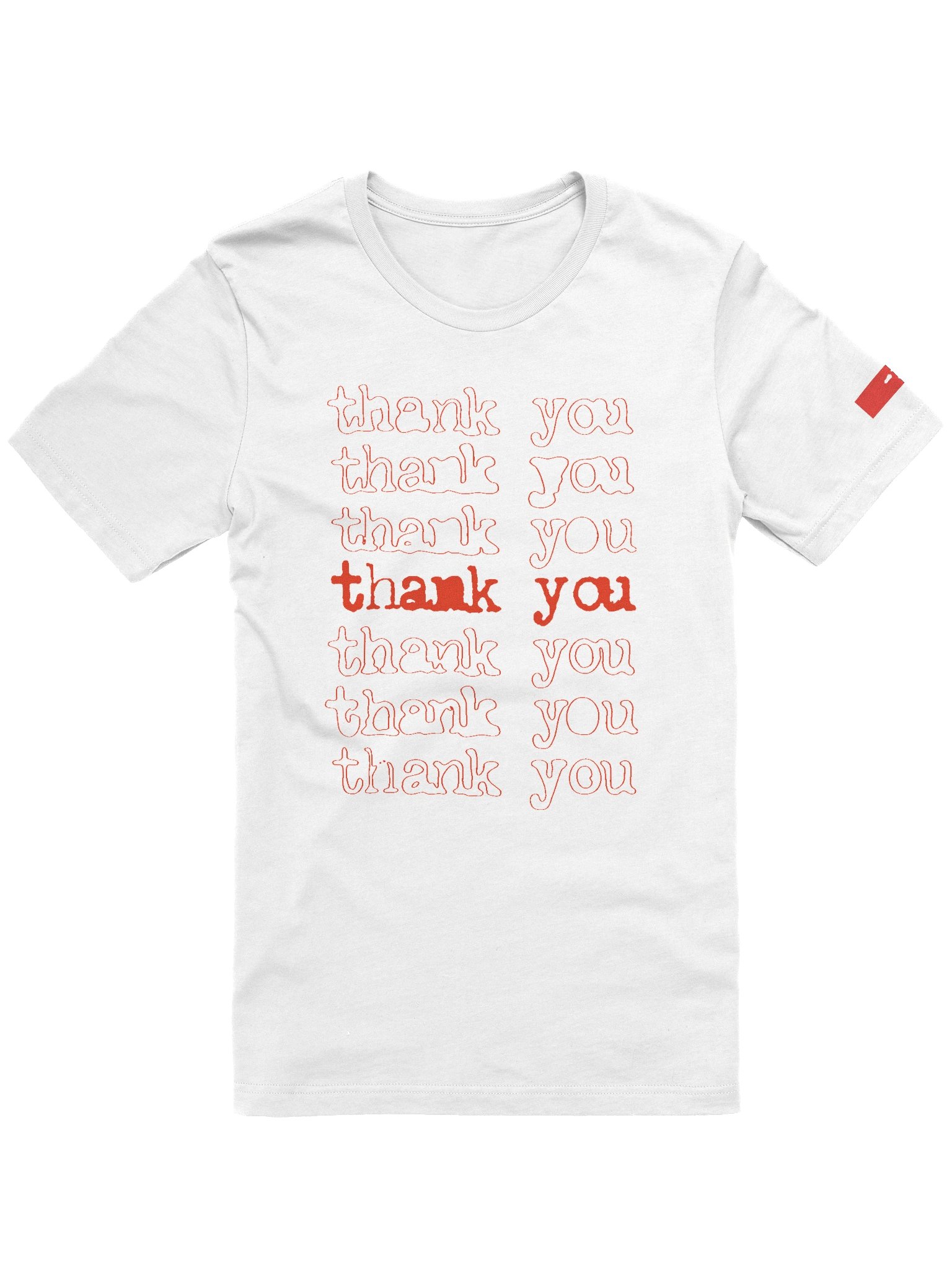 thank you tee product image (4)