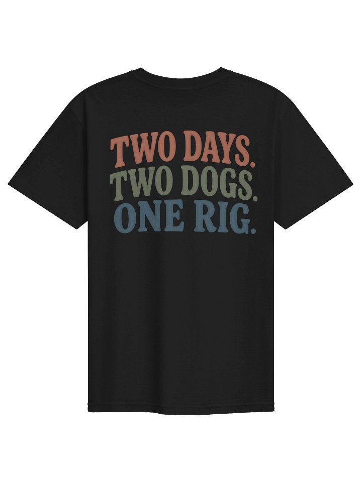 Weekends on Wheels Retro Tee — Two Days. Two Dogs. One Rig. 🏕️🐾 product image (16)