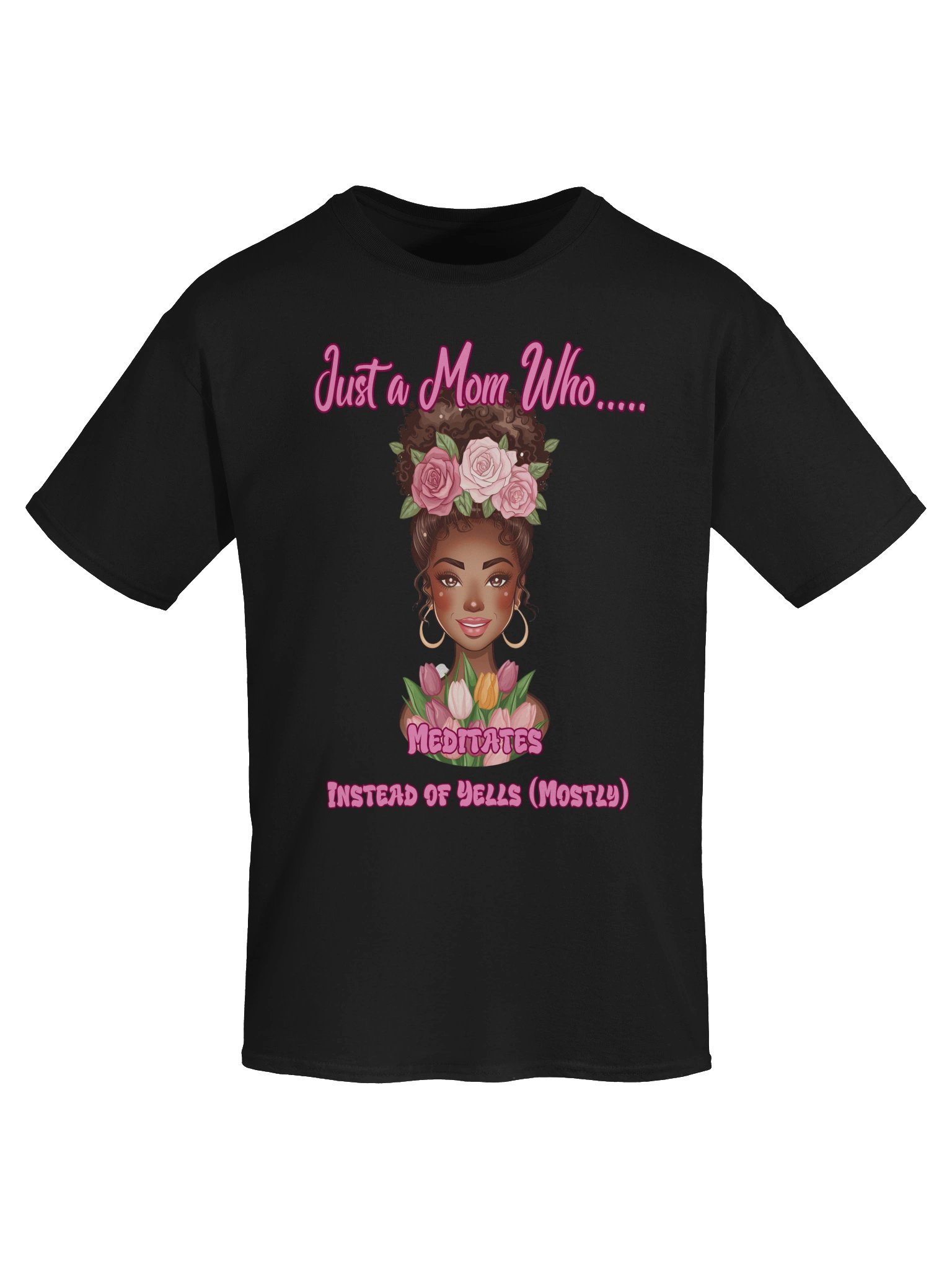 Just a Mom Who Meditates Tee product image (18)