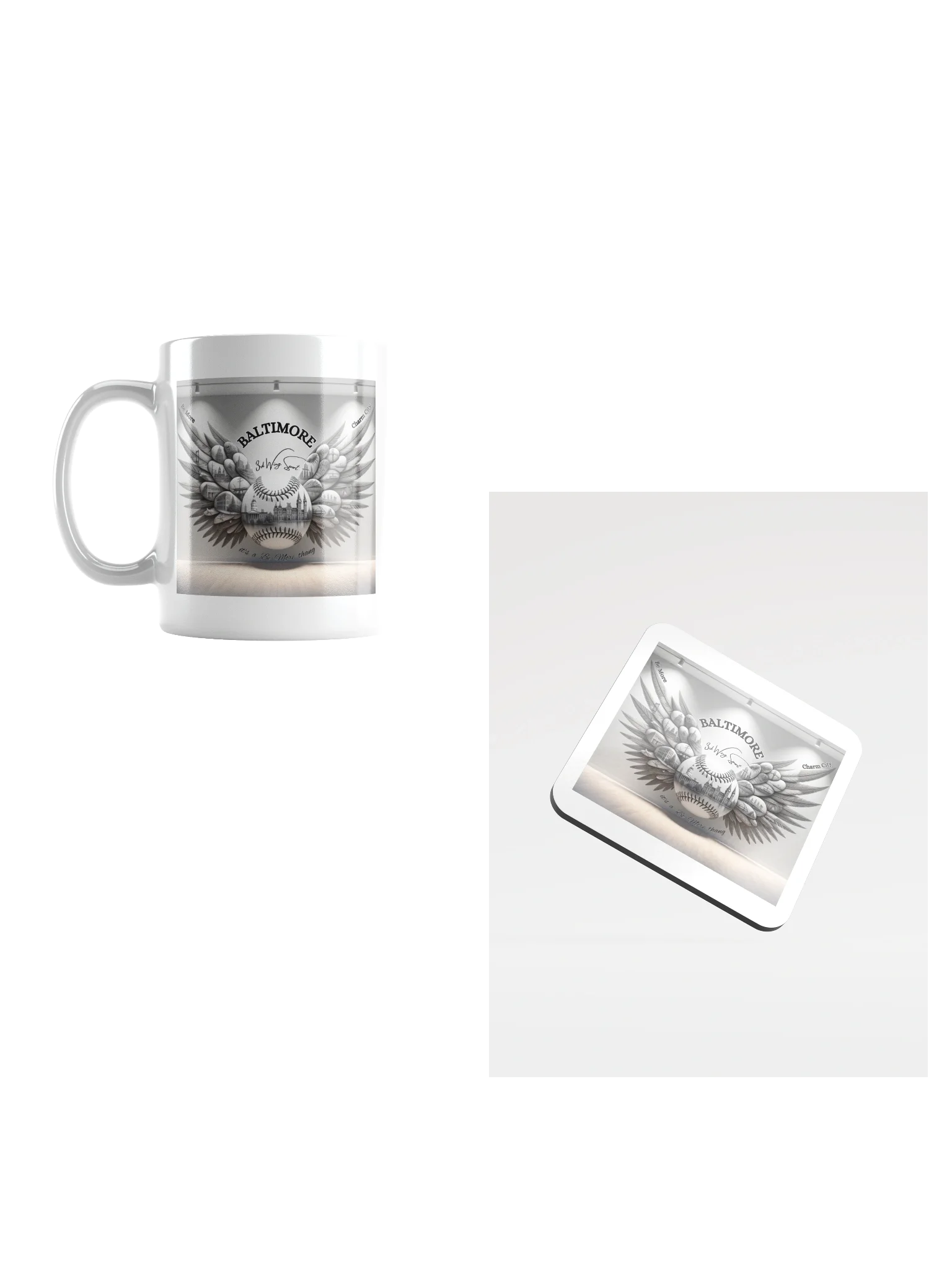 3rd Wing Mug & Coaster product image (1)