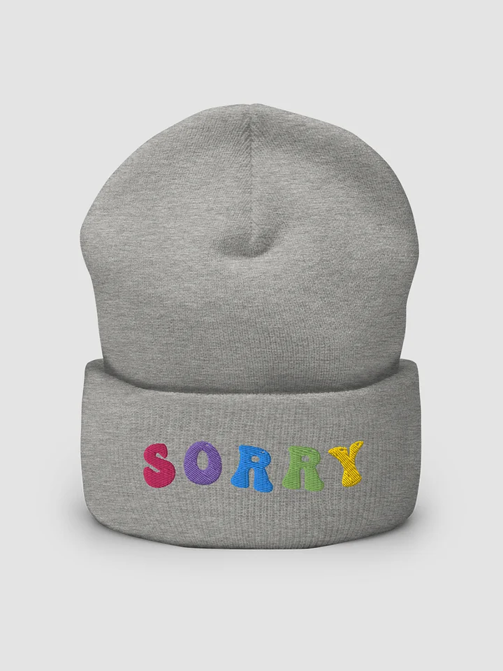 Sorry Beanie product image (2)
