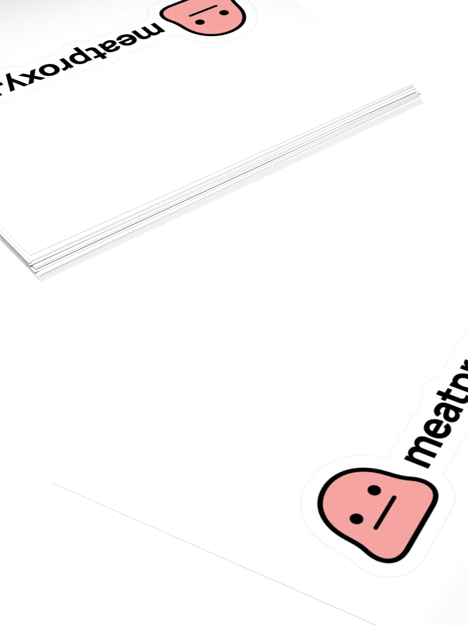 meatproxy.me Logo Sticker thumbnail 4