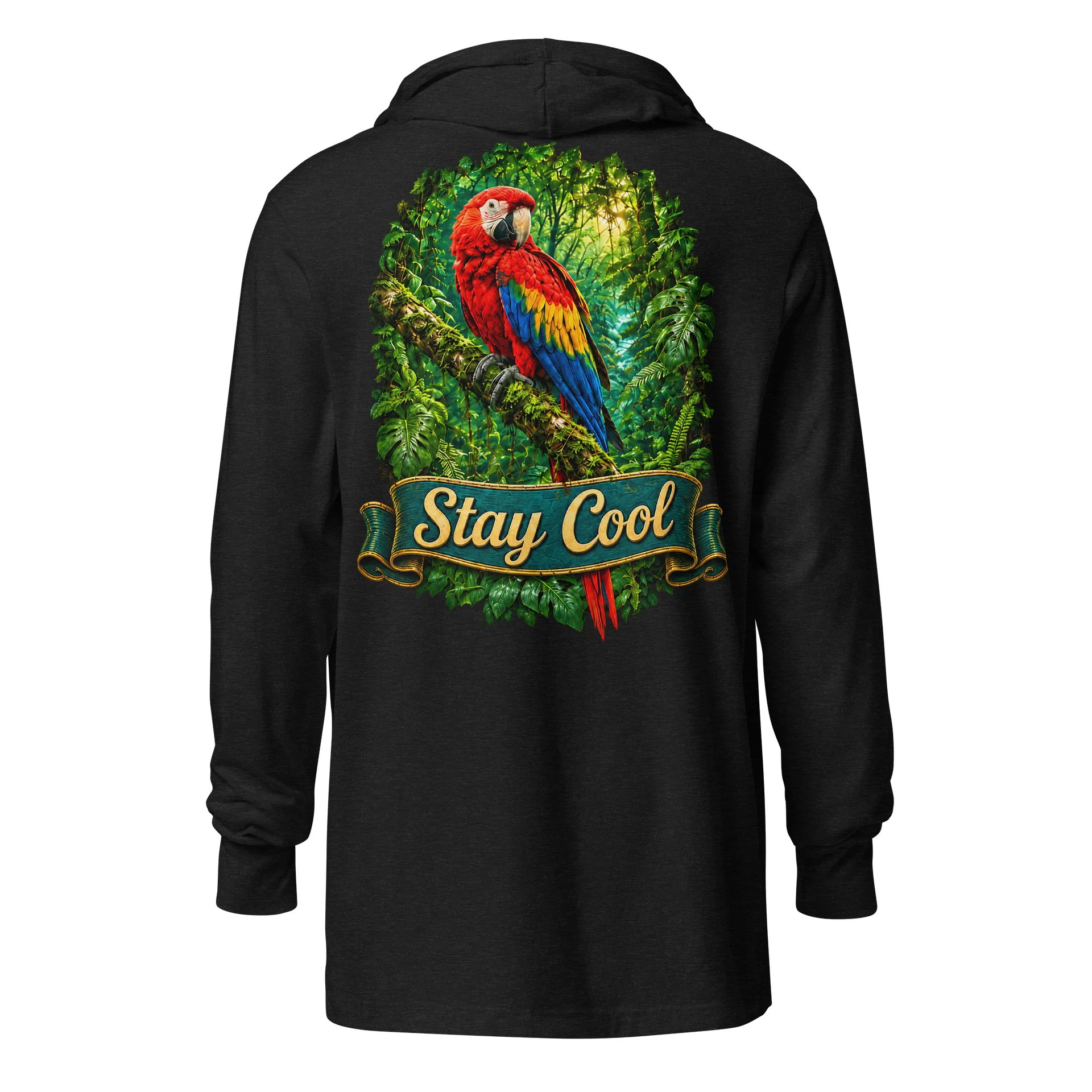 Stay Cool Botanical Emblem Hoodie Tee product image (1)