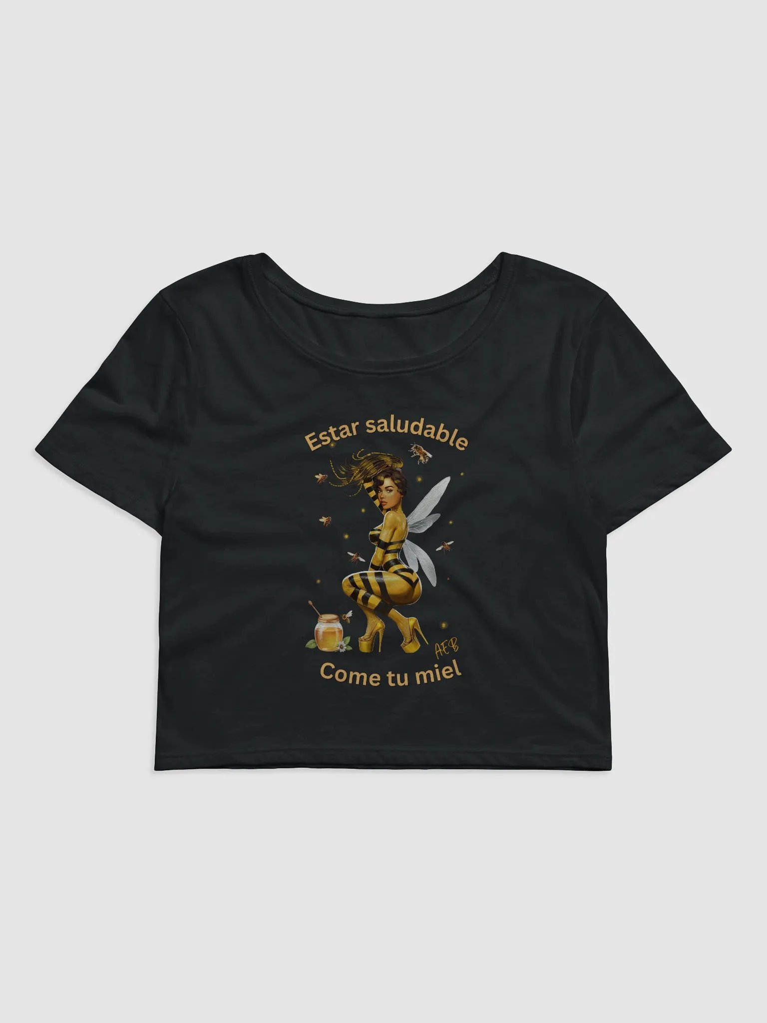 Bee Healthy Crop Tee product image (2)